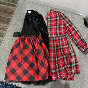 Cat & Jack Black Velvet Dress